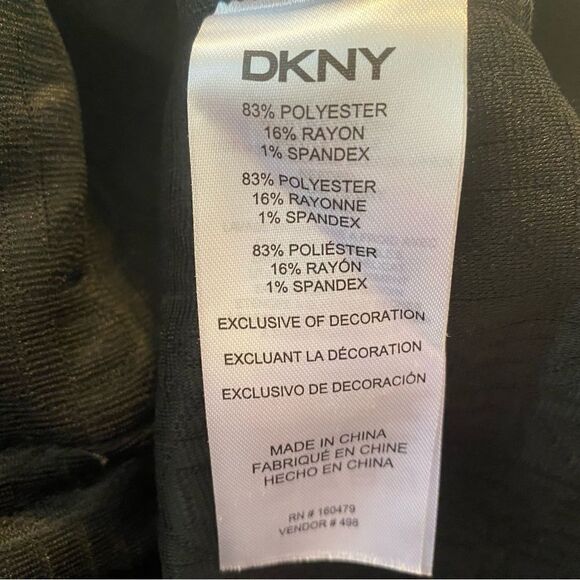 DKNY Black Vintage Hoodie Sweatshirt Size Medium Y2K - Picture 15 of 15